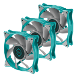 Iceberg Thermal IceGALE Computer case Fan 12 cm Teal 3 pc(s)