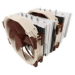 Noctua NH-D15 koelsysteem voor computers Processor Koeler 14 cm Beige, Bruin, Staal