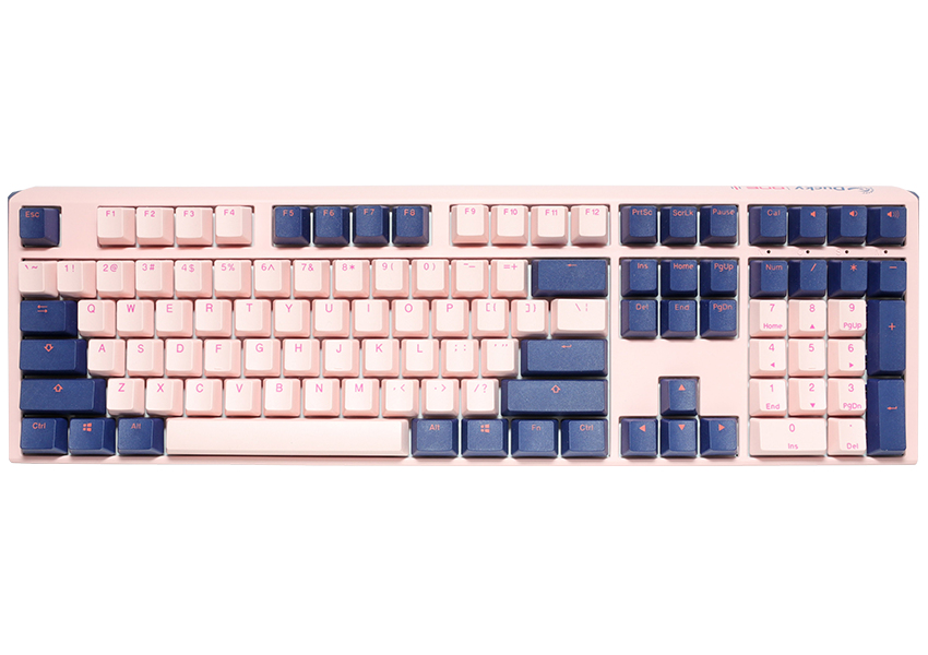 Ducky One3 Fuji keyboard USB UK International Black