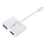 Lindy 43179 USB grafische adapter Wit