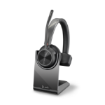 POLY Voyager 4310 UC Headset Wireless Head-band Office/Call center USB Type-C Bluetooth Charging stand Black