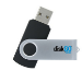 Edge PE253431 USB flash drive 256 GB USB Type-A 2.0 Black, Silver