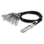 AddOn Networks QDD-8SFP56-PDAC2M-AO InfiniBand/fibre optic cable 2 m QSFP-DD 8x SFP28 Black