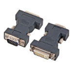 EFB Elektronik EB462 tussenstuk voor kabels DVI-A VGA Zwart