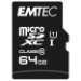 Emtec 64GB UHS-I U1 EliteGold MicroSD Memory Card inc Adapter