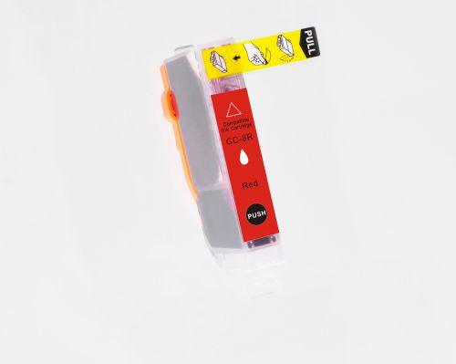 CTS Compatible Canon CLI-8R Red Inkjet