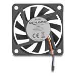 DeLOCK 67294 koelsysteem voor computers Computer behuizing Ventilator 6 cm Zwart 1 stuk(s)