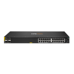HPE Aruba Networking CX 6100 24G Class4 PoE 4SFP+ 370W Switch