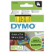 Dymo 43618/S0720790 DirectLabel-etikettes black on yellow 6mm x 7m for Dymo D1 6-12mm/19mm/24mm/400 Duo