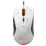 XZEAL XST401 ratón Juego Diestro USB tipo A Óptico 7200 DPI