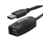 Monoprice USB 3.0/USB 3.0, M/F, 4.572m USB cable USB 3.2 Gen 1 (3.1 Gen 1) USB A Black