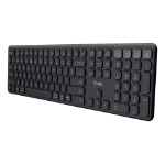 TRU st Vaiya US Black USB + RF Wireless + Bluetooth - keyboard