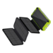 RealPower PB-20000 Solar 20000 mAh Wireless charging Black, Green