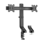 ACT Monitorarm 27" office, crossbar, 2 schermen, eenvoudig in hoogte verstelbaar