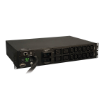 Tripp Lite PDUMNH32HV power distribution unit (PDU) 16 AC outlet(s) 2U Black