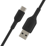 Belkin CAB001BT3MBK USB-kabel 3 m USB A USB C Zwart