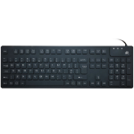 Aitmon Medical Sealed IP-68 Silicone Keyboard Black