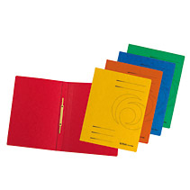 Image of Herlitz 10902971 folder A4 Cardboard Blue, Green, Orange, Red, Yellow