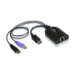 ATEN KA7169-AX KVM cable Black, Metallic, Purple