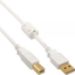 Microconnect USBAB3WF USB cable 3 m USB 2.0 USB A USB B White