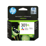 HP CH564EE/301XL Printhead cartridge color high-capacity, 300 pages ISO/IEC 24711 8ml for HP DeskJet 1000/1010/Envy 5530/OfficeJet 4630