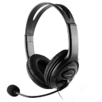 Accuratus HEA-H22-UBK headphones/headset Wired Head-band Gaming Black