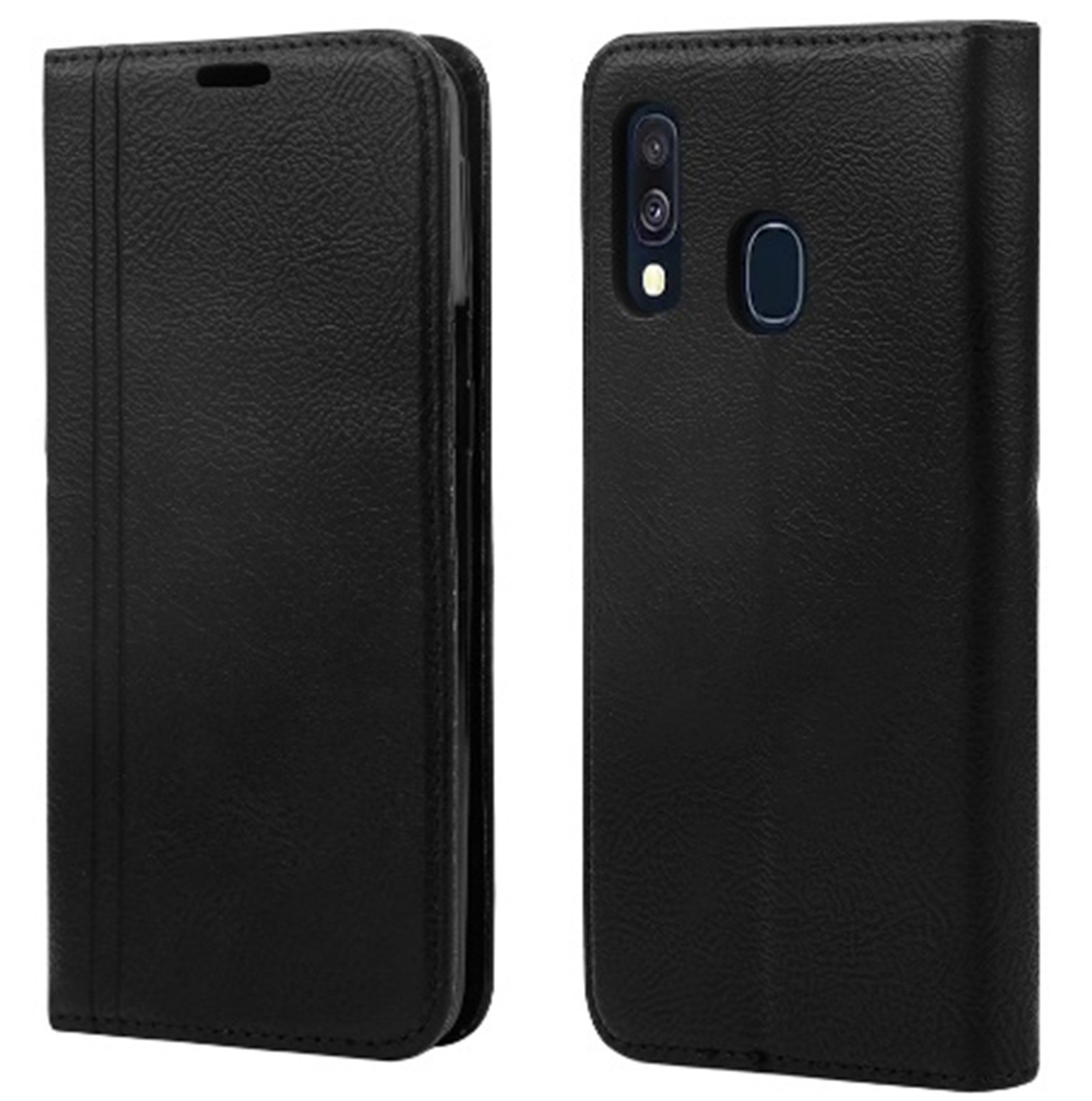 JLC Samsung A70 Imperial Wallet - Black