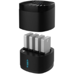Sabrent DS-4BNE storage drive docking station USB 3.2 Gen 1 (3.1 Gen 1) Type-C Black