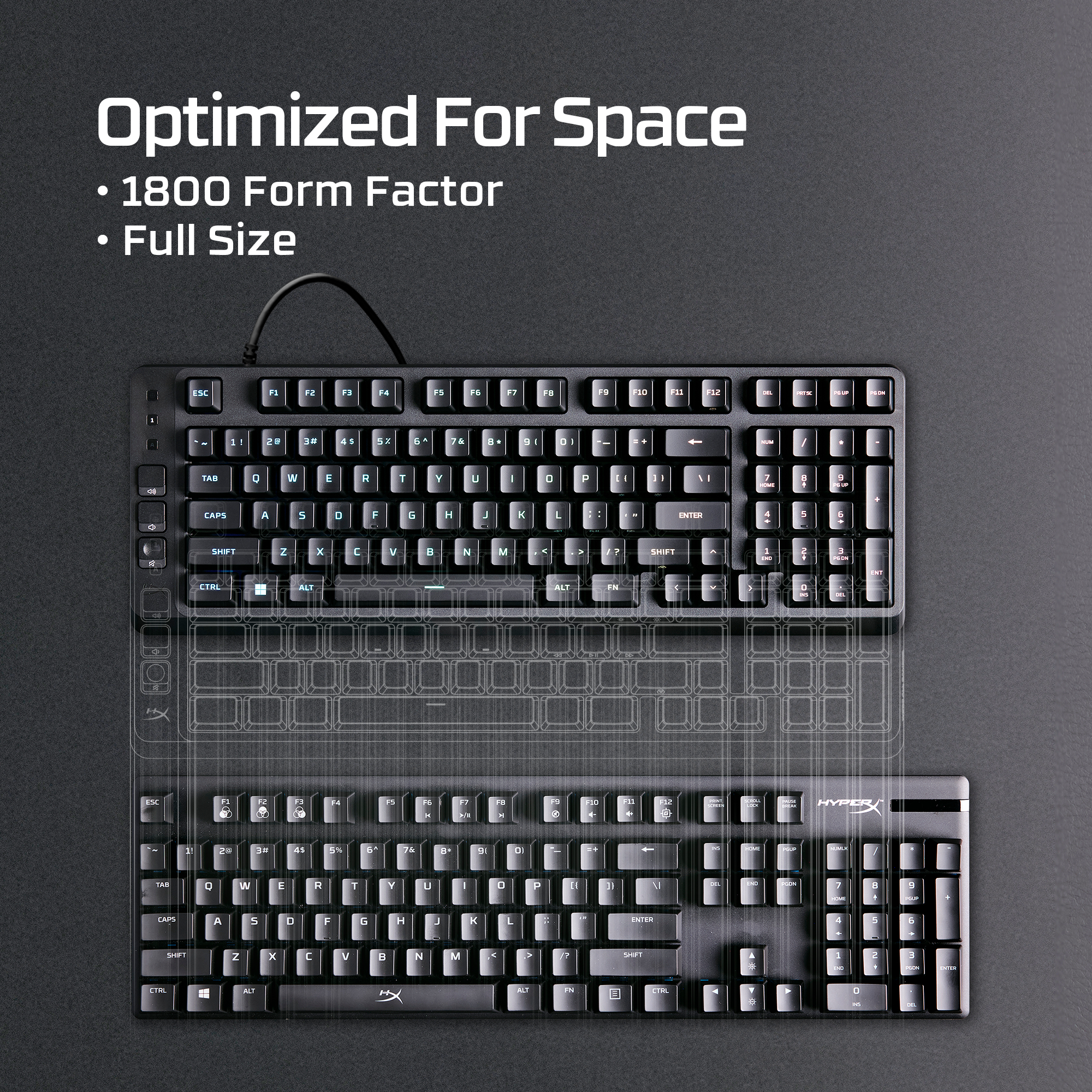 HyperX Eve 1800 - Gaming Keyboard