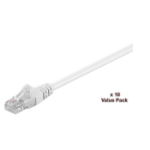 Microconnect V-UTP503WVP networking cable White 3 m Cat5e U/UTP (UTP)