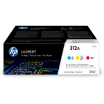 CF440AM (312A) Toner MultiPack, 2.7K pages, Pack qty 3