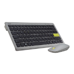 Acer Vero Combo Set keyboard Mouse included Home/Office USB QWERTY Black, Grey