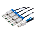 Atto CABL-8079-EX1 Serial Attached SCSI (SAS) cable 39.4" (1 m) Black, Silver