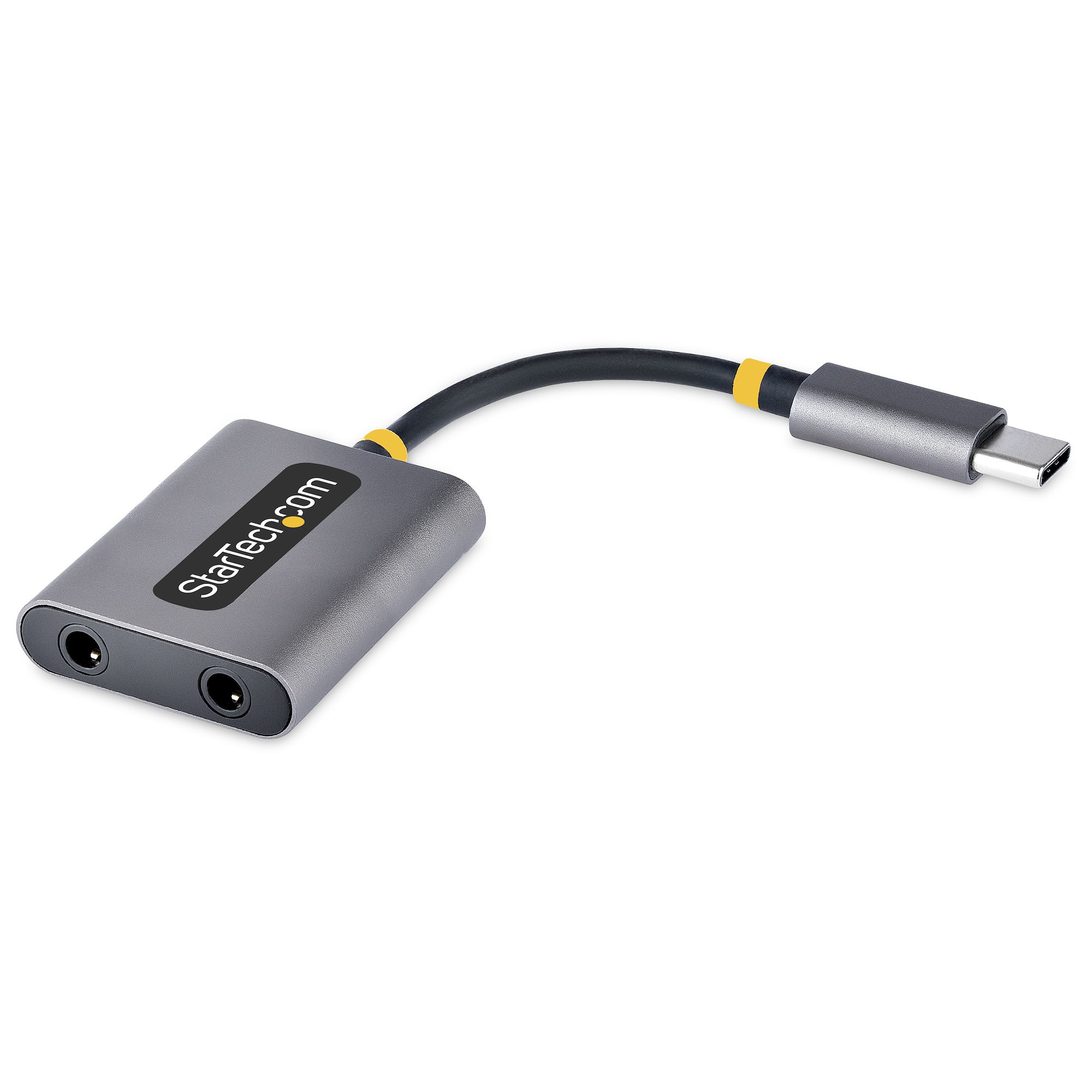 Image of StarTech.com USB-C Headphone Splitter, USB Type C Dual Headset...