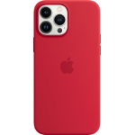 Apple iPhone 13 Pro Max Silicone Case with MagSafe - (PRODUCT)RED