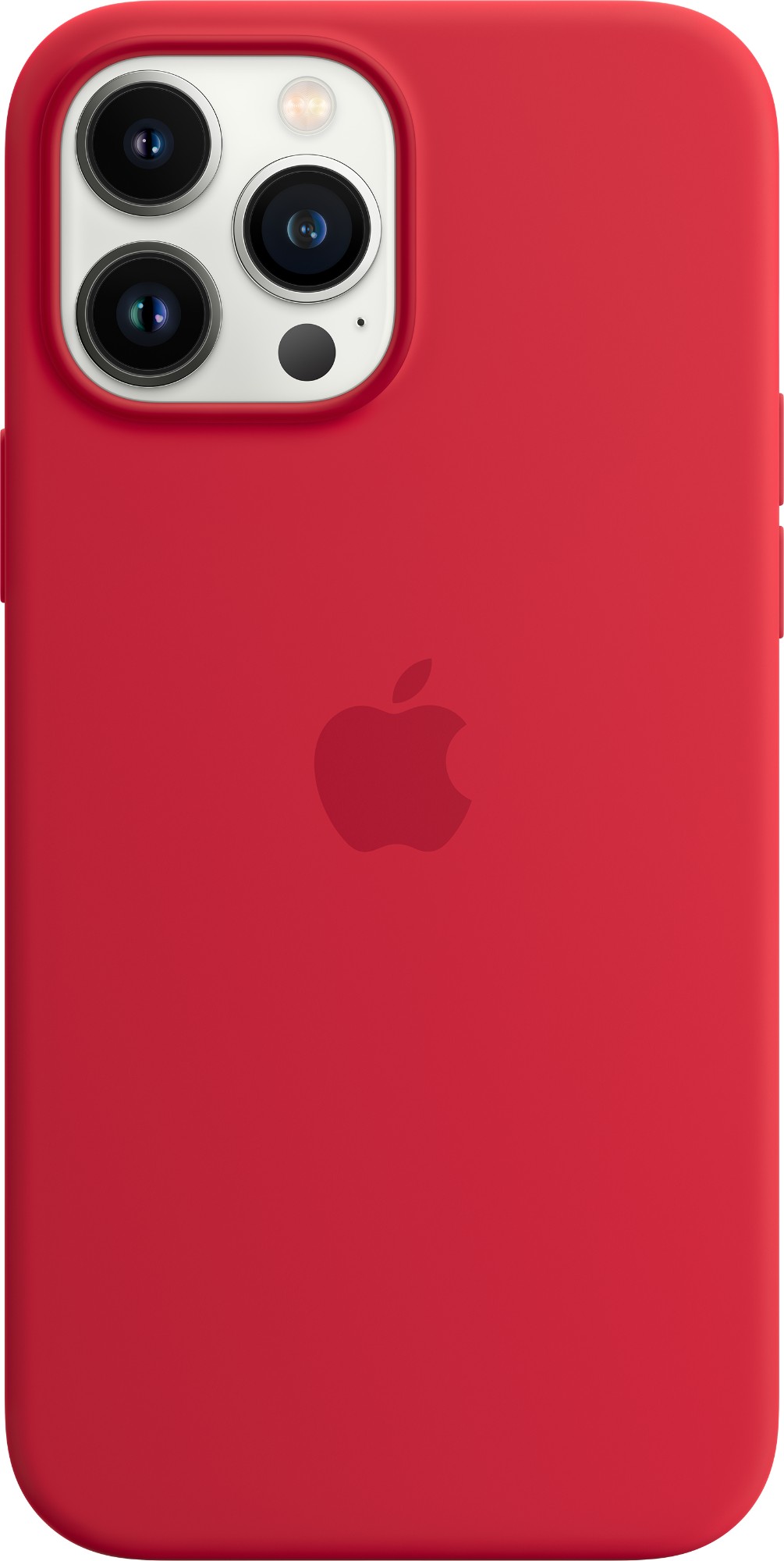 Apple iPhone 13 Pro Max Silicone Case with MagSafe - (PRODUCT)RED