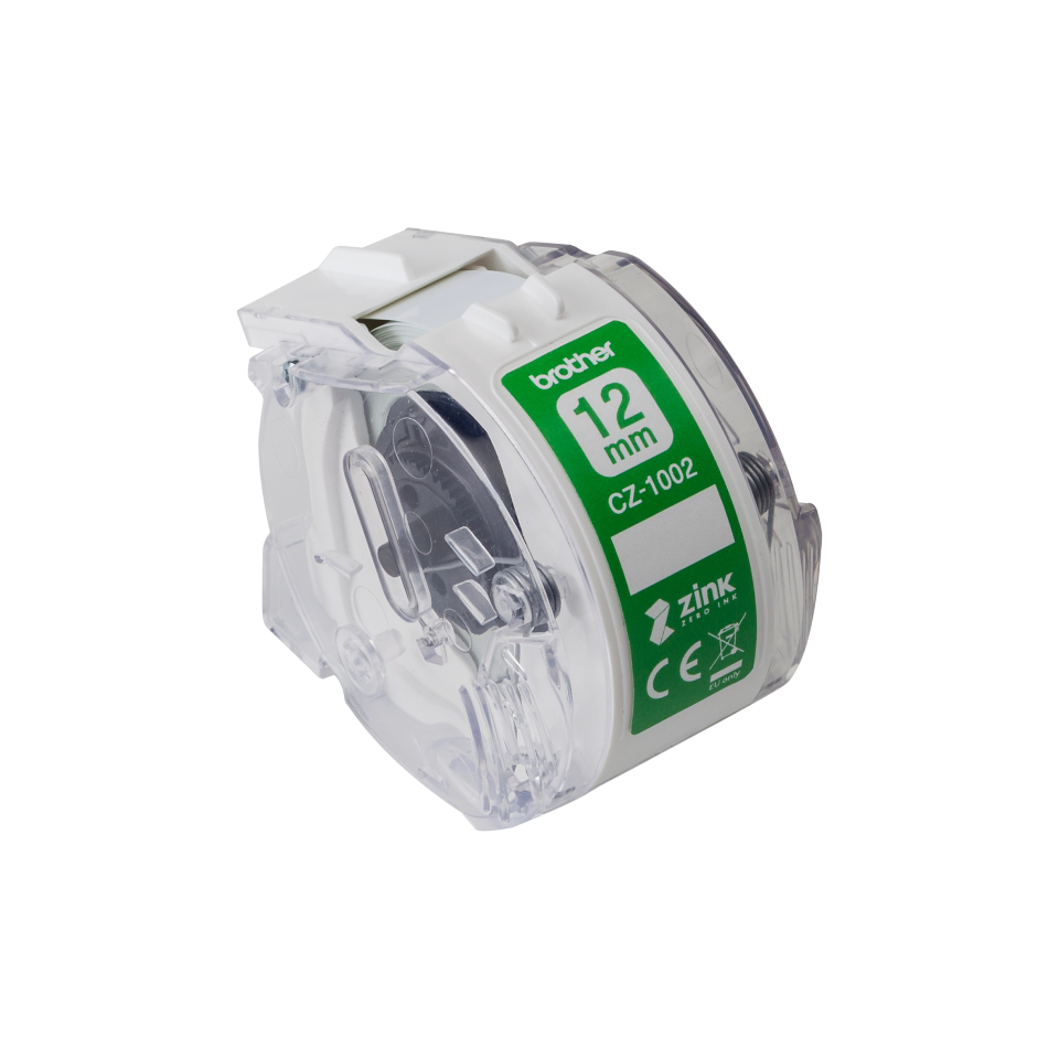 Image of Brother CZ-1002 DirectLabel-etikettes 12mm x 5m for Brother VC 500