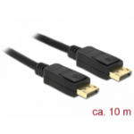 DeLOCK 84862 DisplayPort cable 10 m Black