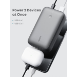 AUKEY PB-Y57 Spark Mini 20000 Compact Fast Charging Power Bank Available In Grey And White