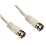 Cables Direct F M/M, 1.5m coaxial cable White