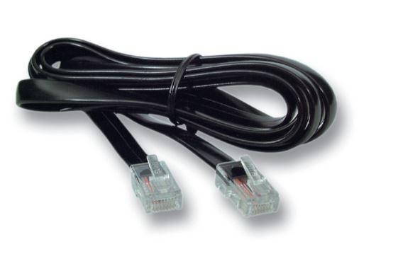 Microconnect Men's Black Mpk430s Telephone Cable 3 M