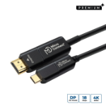 Microconnect USB3.1CHDMI15OP video cable adapter 15 m USB Type-C HDMI Black
