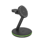 ICY BOX IB-SH102-CH Headphones, Smartphone, Smartwatch Black Fast charging Indoor