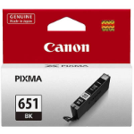 CANON CLI651BK INKJET CARTRIDGE BLACK