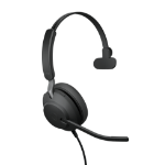 Jabra Evolve2 40 SE Headset Wired Head-band Office/Call center USB Type-C / USB Type-A Black