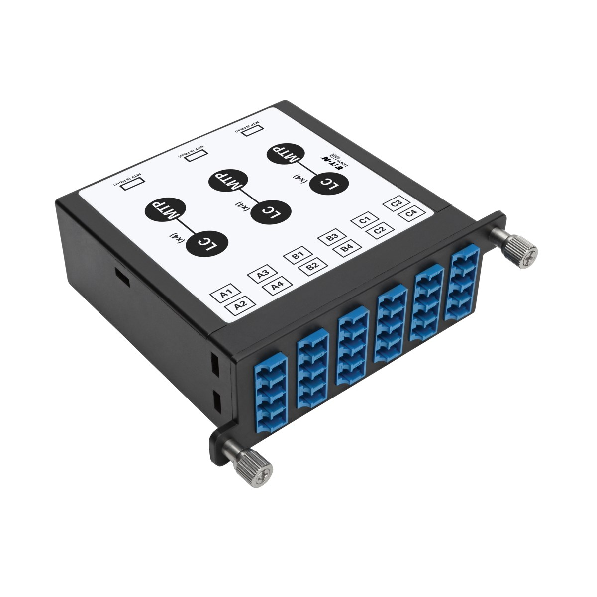 Tripp Lite N484-3M8L12S 40/100Gb Singlemode Fiber Breakout Cassette. 4