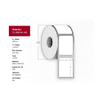 Capture CA-800264-505 printer label