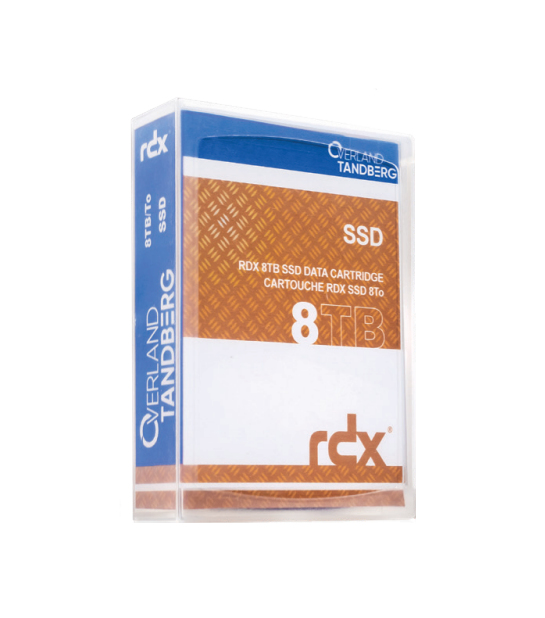 8887-RDX OVERLAND DATA Cartridge Tandberg RDX 8TB SSD