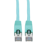 Tripp Lite N262-001-AQ networking cable Aqua color 12.2" (0.31 m) Cat6a S/UTP (STP)