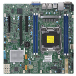 Supermicro X11SRM-F Intel® C422 LGA 2066 (Socket R4) micro ATX